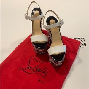 Christian Louboutin platform wedge sky-high 160mm